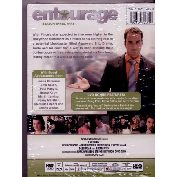 ENTOURAGE SEASON THREE PART 1 (3 DVDs) ENG-FRENCH- - Picture 2 of 2